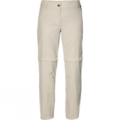 Pantalones Jack Wolfskin Marrakech Zip Off Mujer - Beige Claro - Chile AGO238750